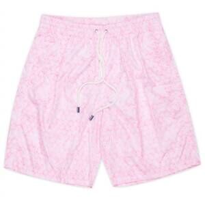 NEW FEDELI men's positano airstop swim trunks in pink